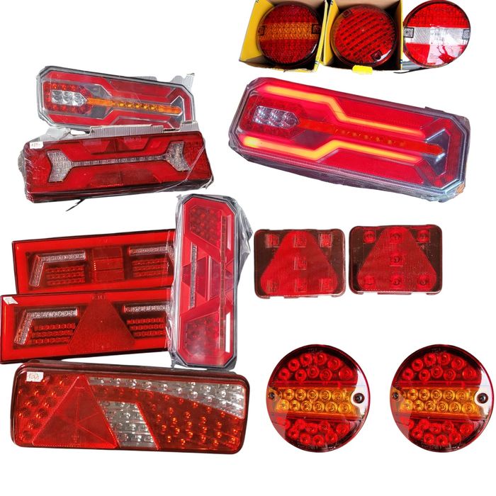 Lampa tył tylnia naczepa przyczepa Tir Agro prawa strona