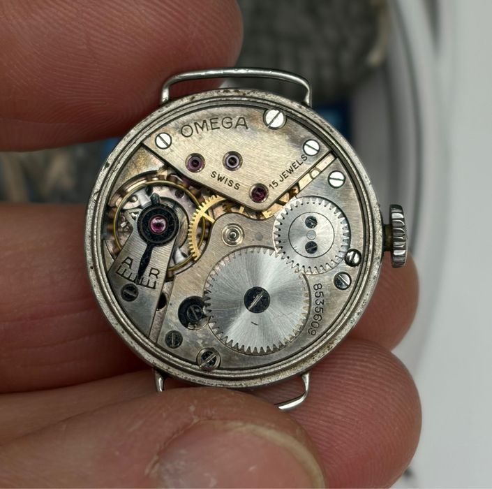 Zegarki Omega trench watch lata 20/30