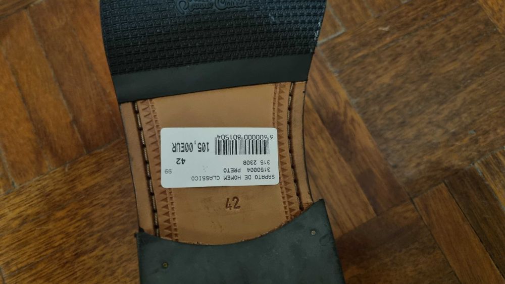 Sapato Pierre Cardin Homem Novo