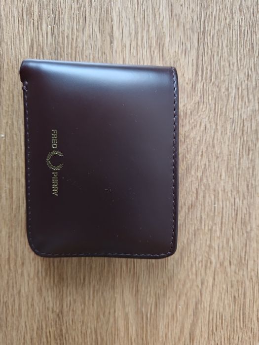 Carteira pele Fred Perry