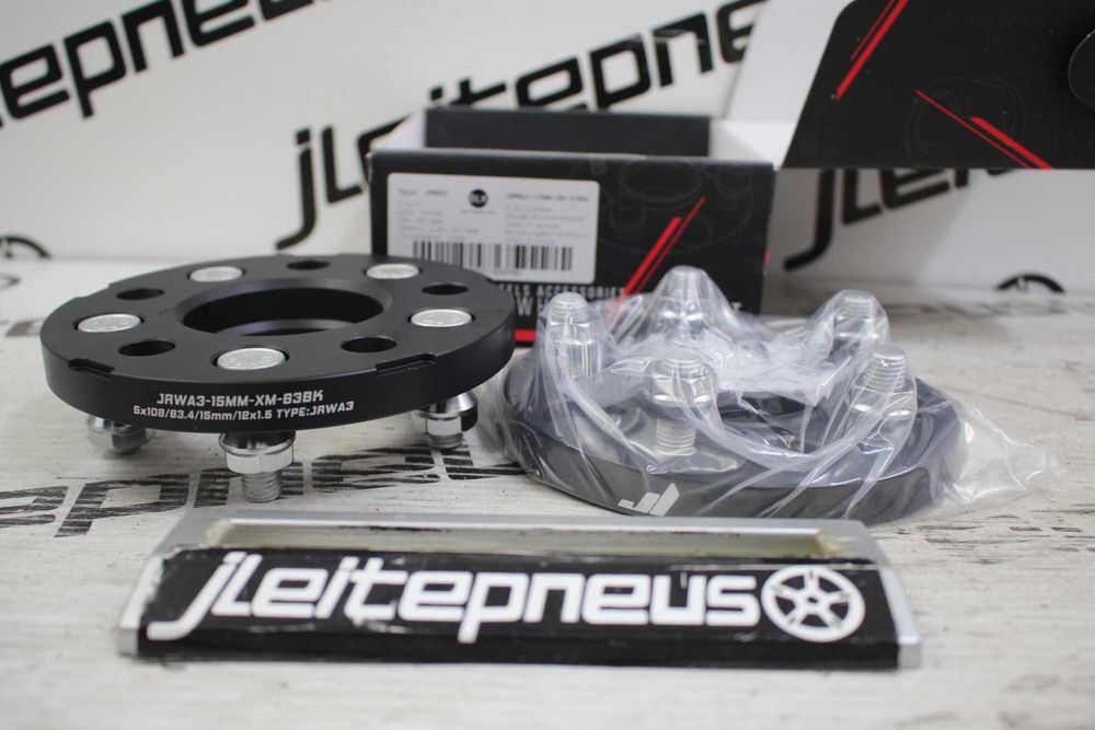 Kit Alargadores / Espaçadores Japan Racing 1.5cm 5x108 63.4 (12x1.5)