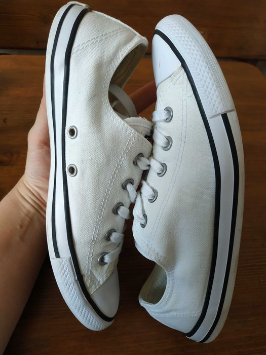 Низькі білі кеди Конверси Converse All Star 38 р. 24 см оригінал