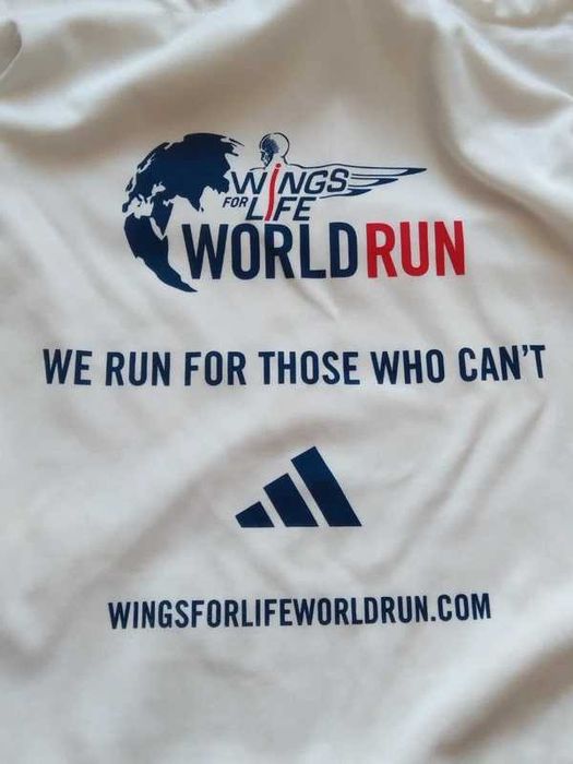 Wings for Life , komin , plecak / worek .