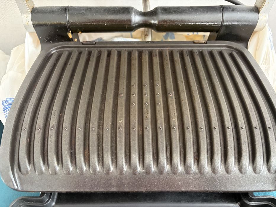 Електрогриль Tefal OptiGrill+ GC712D34 + пластини для вафель
