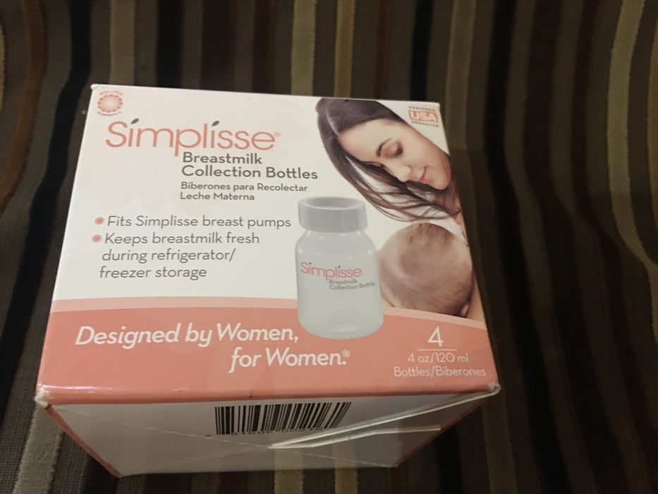 Conjunto de frascos para leite materno, NOVOS e embalados