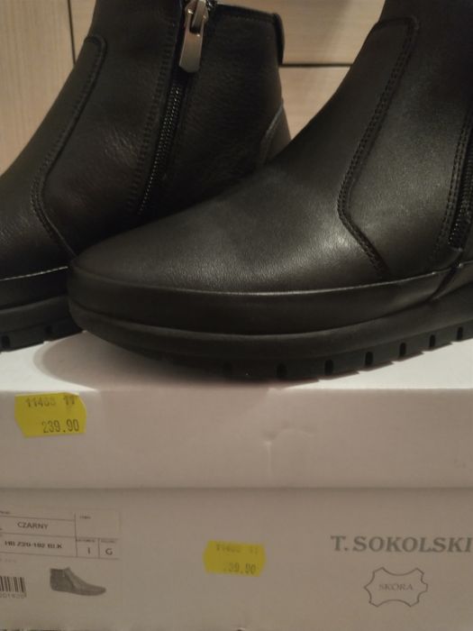 Nowe kozaki T. Sokolski  roz.37