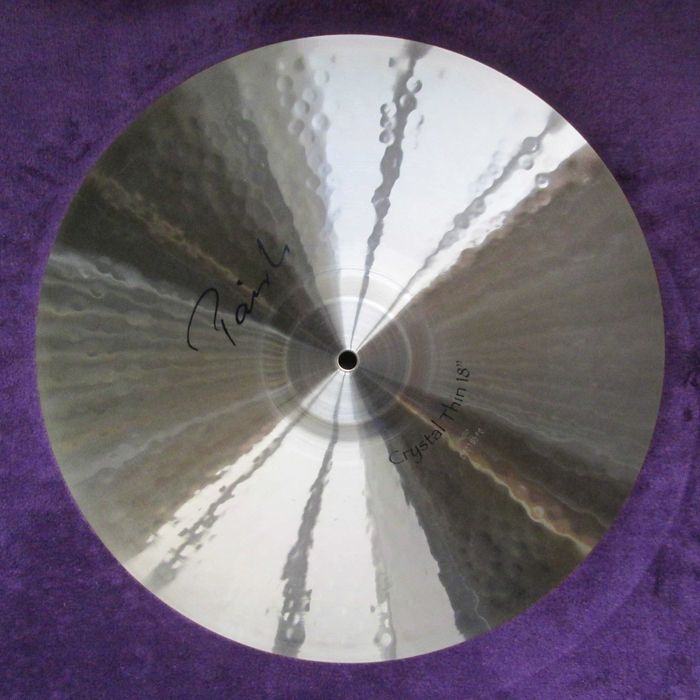 Paiste 18" Signature Crystal Thin + 10" Alpha Metal Splash
