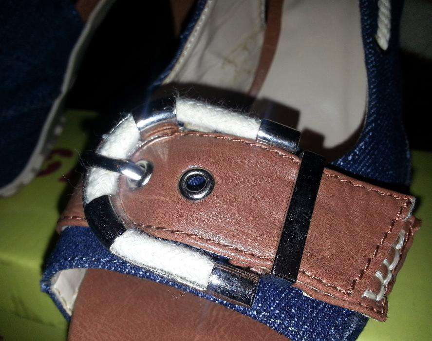 Босоножки / туфли джинсовые. Секси!