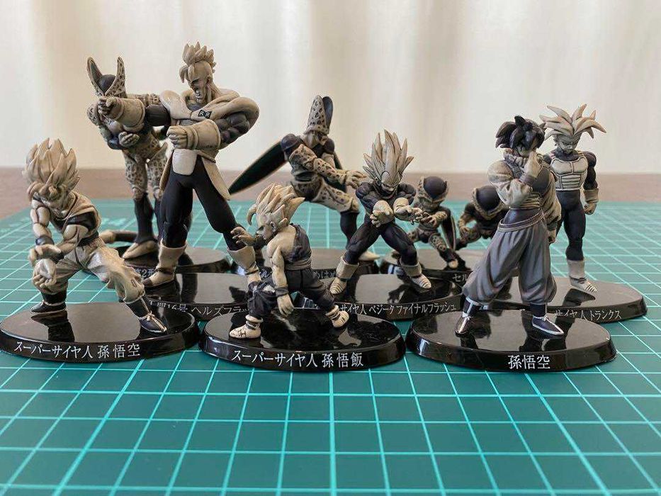 Dbz Super Modeling Soul Monotone  Part 6 lote 9 peças Monocromáticas