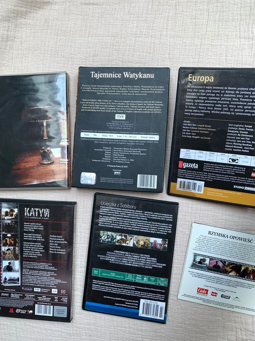 Płyty DVD dokument zestaw Tajemnice Watykanu