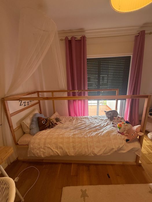 Cama Infantil Reversível (Modelo KURA) + Colchão Incluído