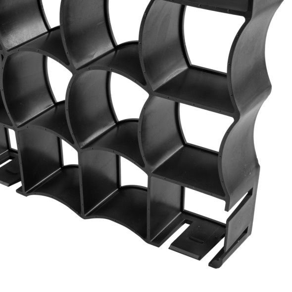 Promocja! Kratka parkingowa 50x50x4 czarna Mocna/GRUBA, Eco kratka