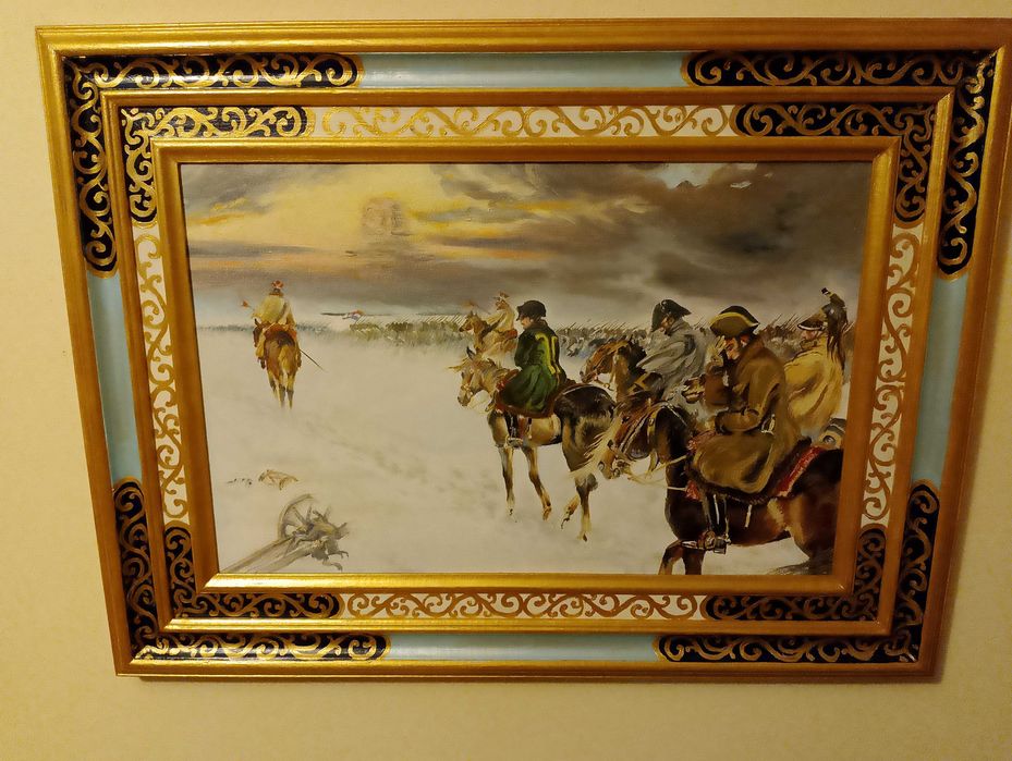 Obraz olejny kopia Jerzego Kossaka