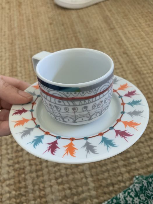Conjunto chávena de café Vista Alegre
