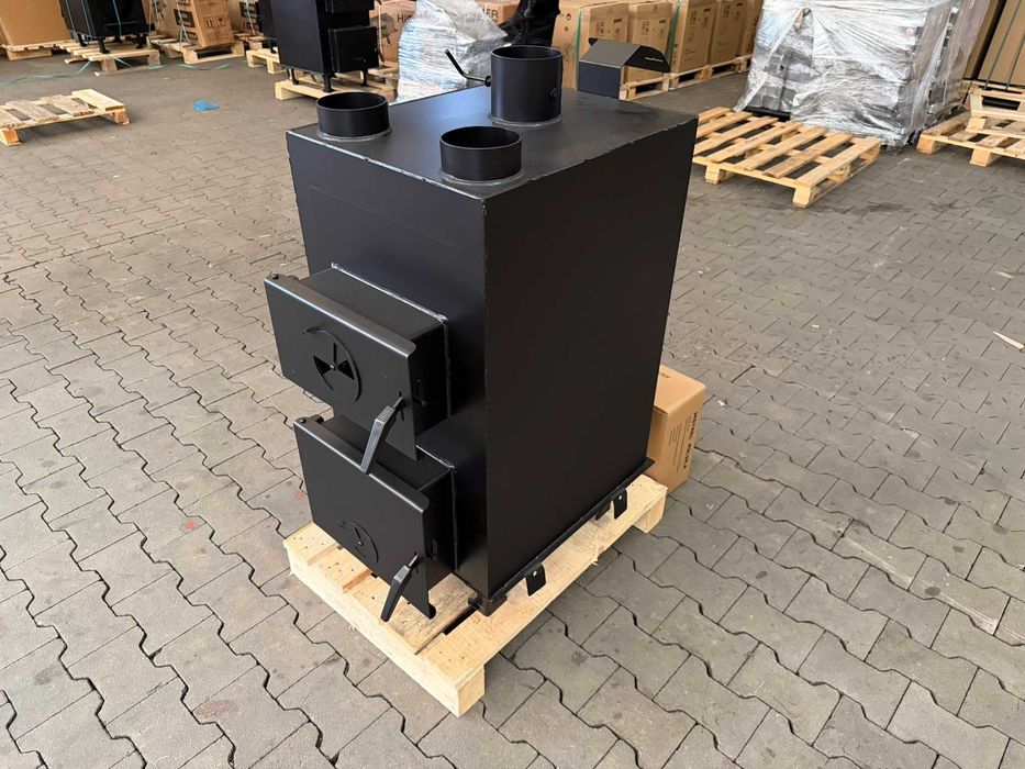 Piec nadmuchowy PN2 z nadmuchem dmuchawa HIGHER o mocy 20 kW STEROWNIK I WENTYLATOR GRATIS