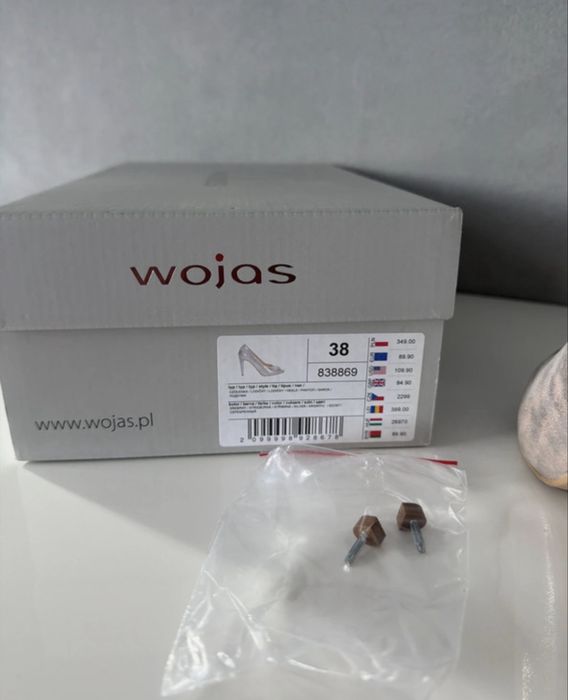 Szpilki wojas 38 buty na obcasie