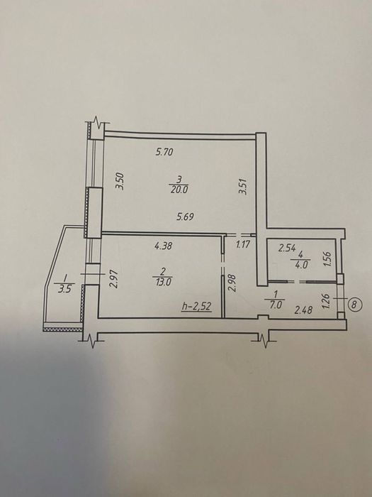 Продам 1к Лушпи Новобудова