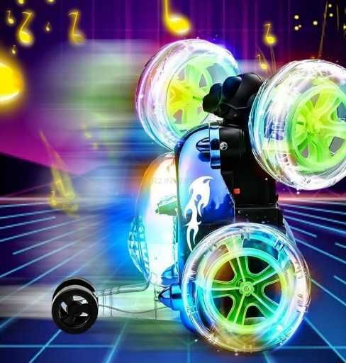 ZESTAW auto + pilot twister akrobata kaskader 360 samochód na pilota