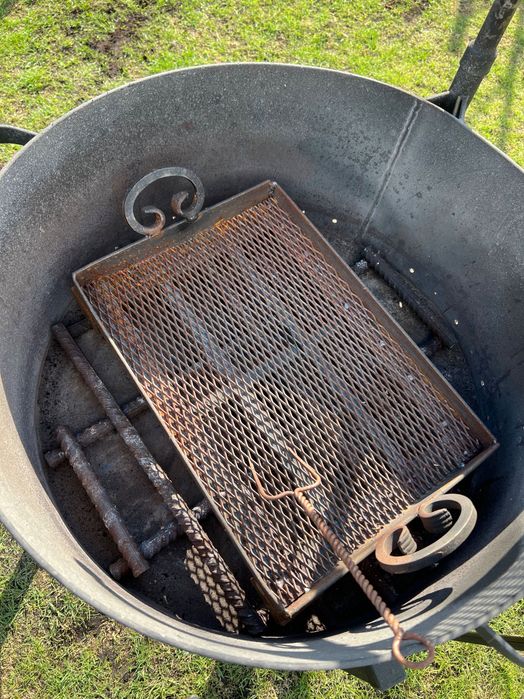 Grill palenisko regulowany ruszt blacha 4mm