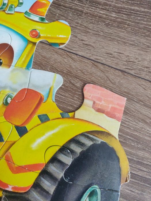 Макси-пазл Бульдозер Castorland Puzzle 20 деталей