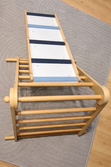 Drewniany, domowy plac zabaw dla dzieci- Mamabrum