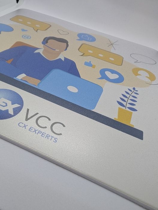 Podkładka pod mysz kwadratowa 20x20 OEX VCC CS Experts Oryginal NOWA