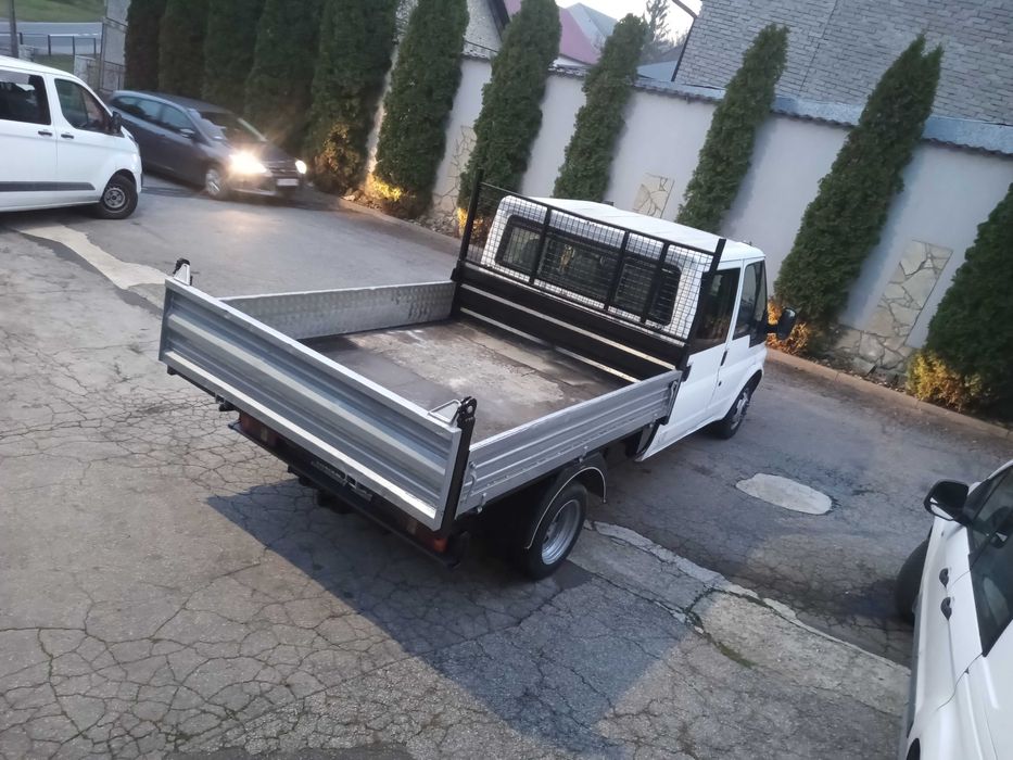 Ford Transit, bliźniak, doka, kiper, nowa pompa, od razu do pracy