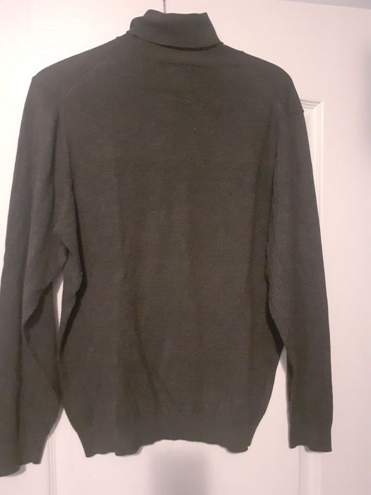 Golf męski sweter zara szary tanio okazja