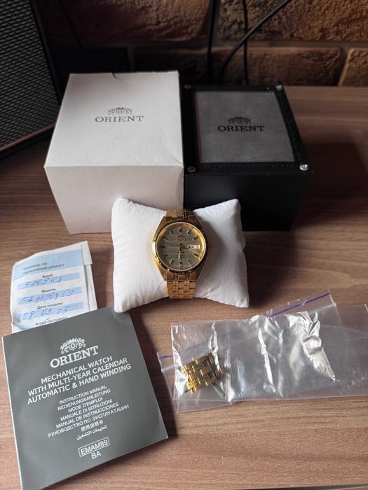 Годинник Orient FAB00008C9, стан нового, повний комплект