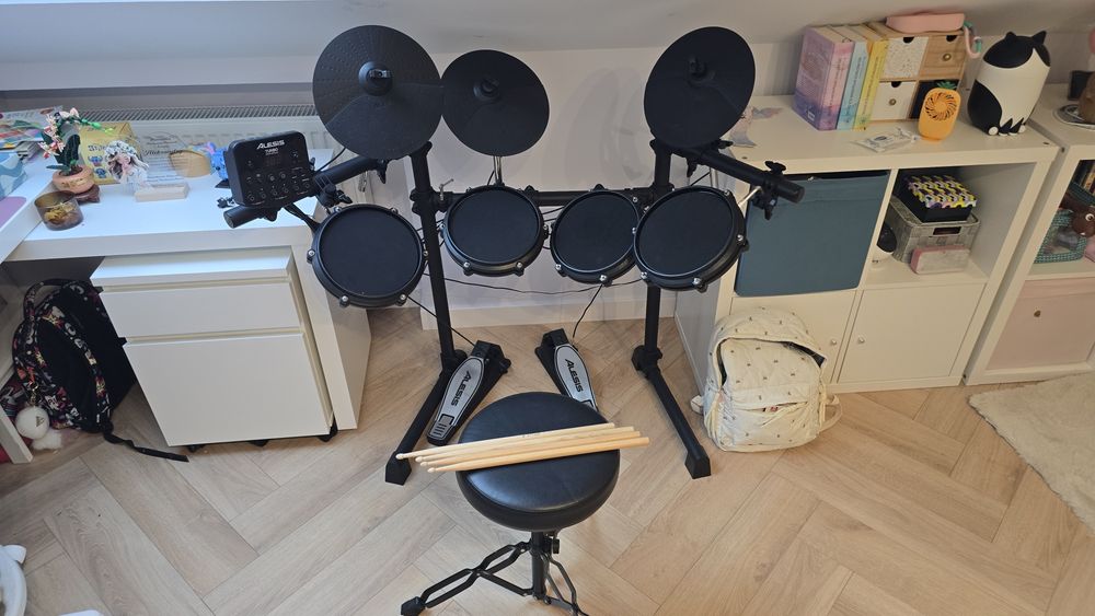 Perkusja elektroniczna Alexis Turbo Mesh Kit Stan idealny