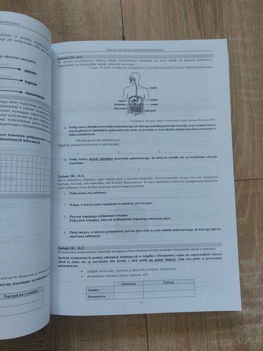 Biologia 1 nowy witowski zadania maturalne