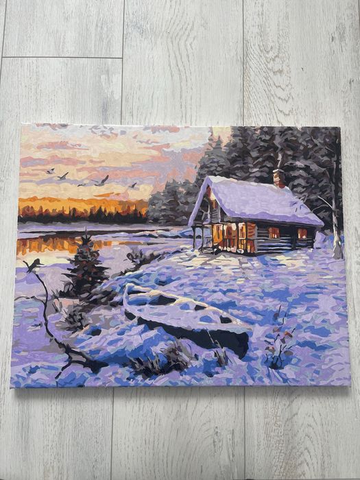 Готовые картины по номерам