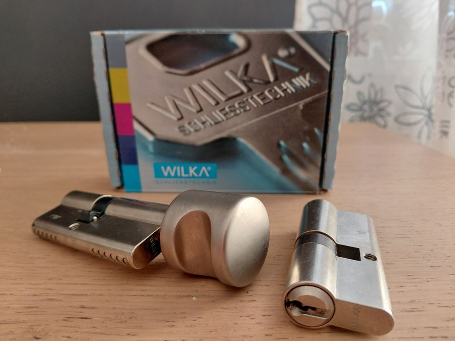 Wilka Schliesstechnik - Wkładki bębenkowe klasa C. Zamek do drzwi gałka pokrętło.