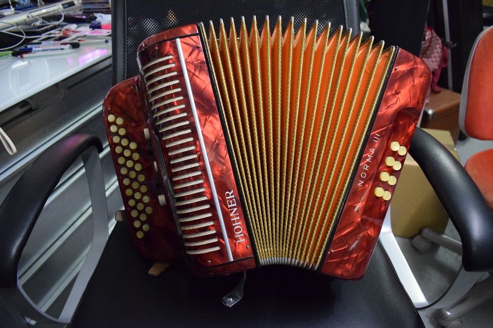 Concertina Hohner Norma III, 3 Voz