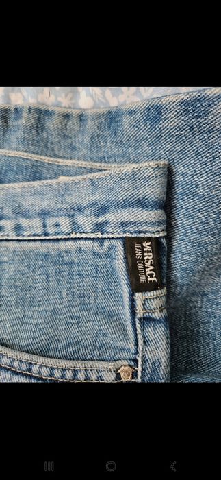 Spodnie jeansy Versace Jeans Couture Made in Italy, rozmiar 31/45