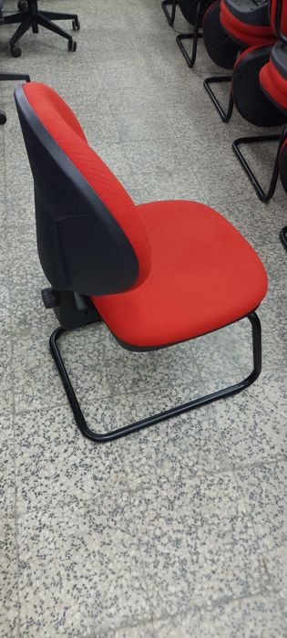 Cadeiras fixa em tecido