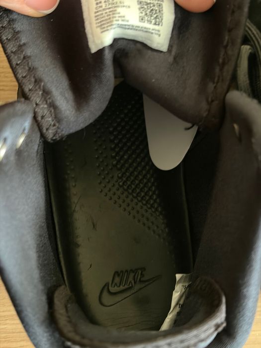 Кеди чоловічі Nike чорні 42 розмір