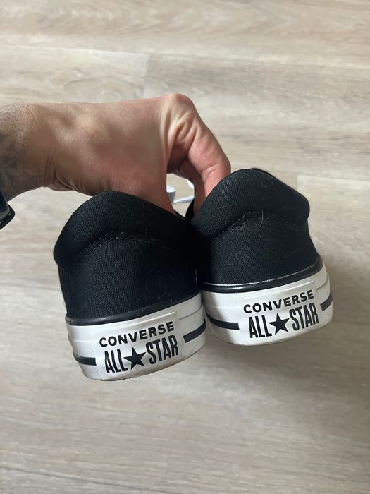 Czarne tenisówki Converse 36,5