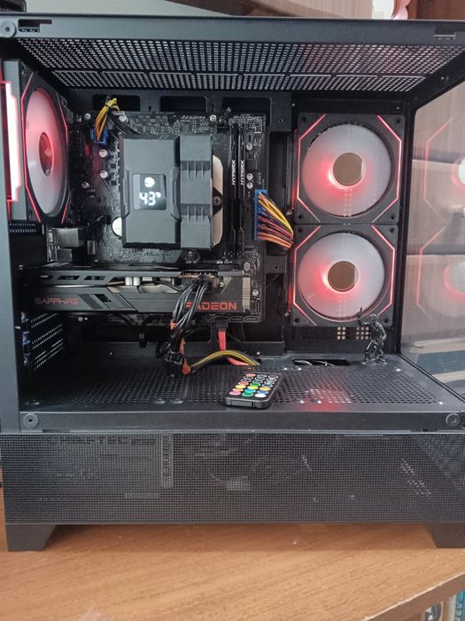Ігровий ПК комп'ютер  Ryzen 7 3700x/rx 6600/m2 256g/DDR 4 16g/ARGB