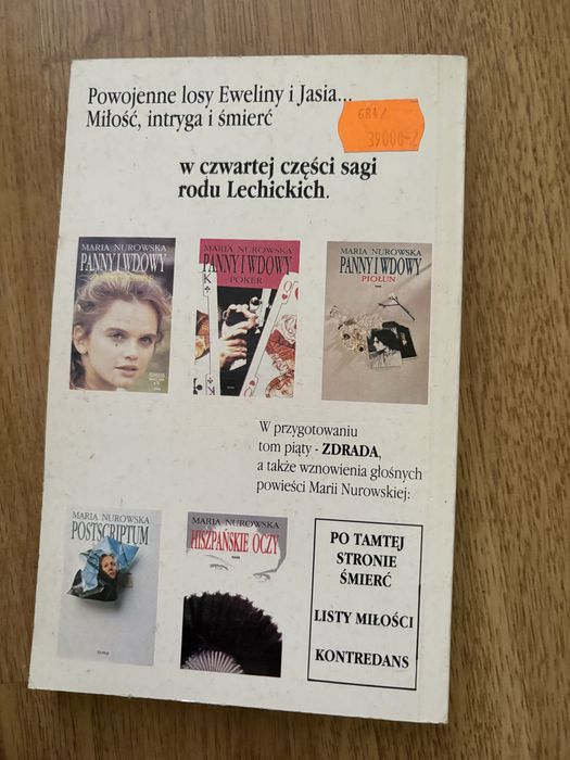 Książka „Czyściec” Tom 4 serii „Panny i wdowy” Maria Nurowska
