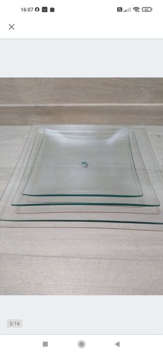 Relaxdays Patera szklana 3 poziomy kwadrat 30 cm

Używana.

Opakowanie