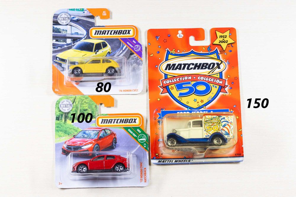 Hot Wheels, Matchbox