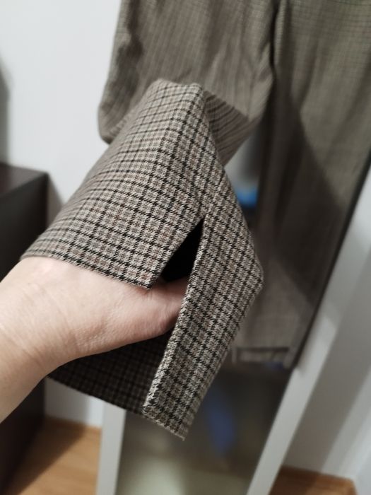 Spodnie wysoki stan Zara rm 36