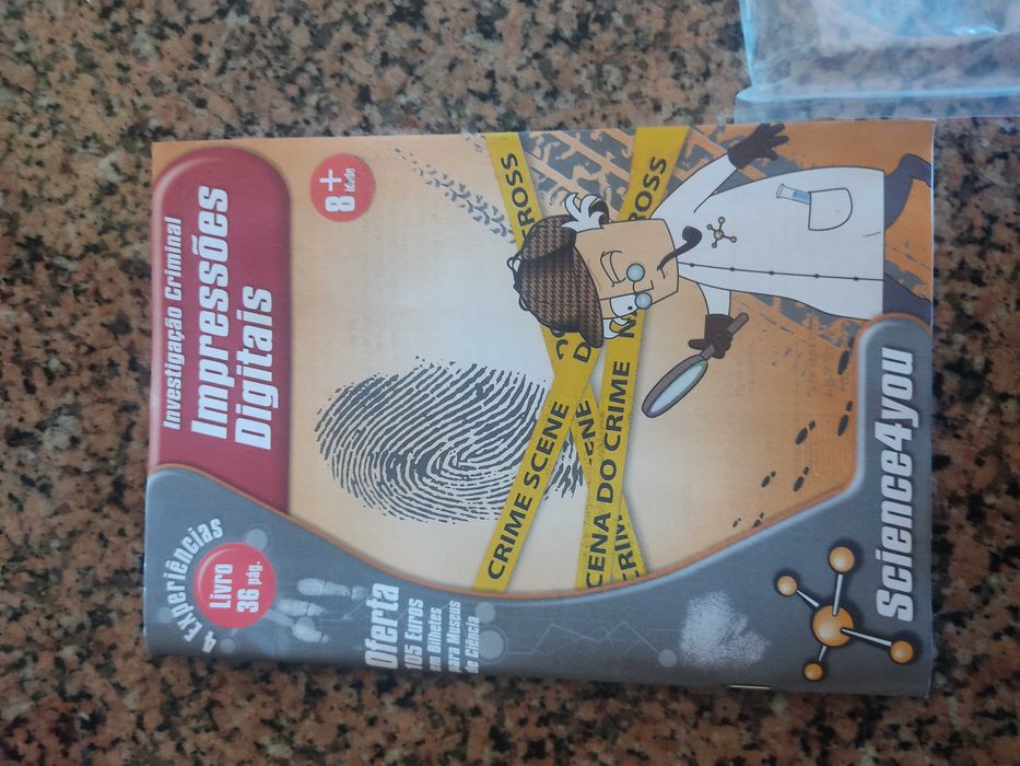 kit impressão digital science4you