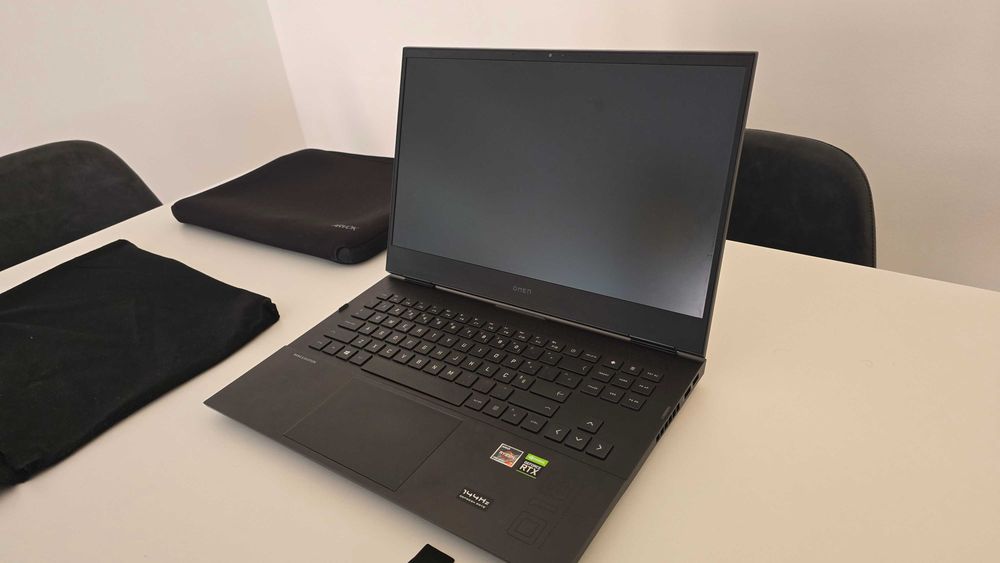 HP Omen 16 R7 5800H RTX 3070 c/acessórios