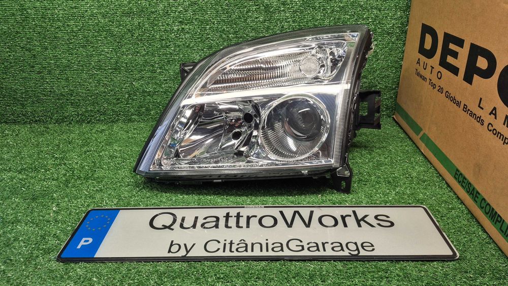 Otica Farol Esquerdo Xenon Opel Vectra C Z02 Signum Z03 2002 a 2008 Ref. 442-1129L-LDHEM NOVO DEPO