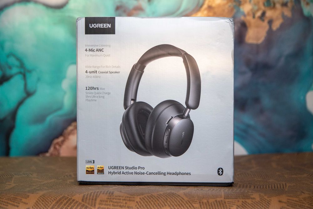 ‼️ЧОТИРІ ДРАЙВЕРА! Наушники UGREEN Studio Pro|LDAC ANC BT6.0 120h| Повнорозмірні навушники бездротові bluetooth| Гарнітура