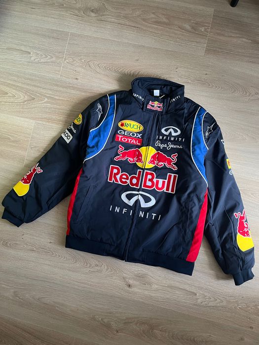 Куртка RedBull Infiniti Оверсайз Вітровка Редбулл