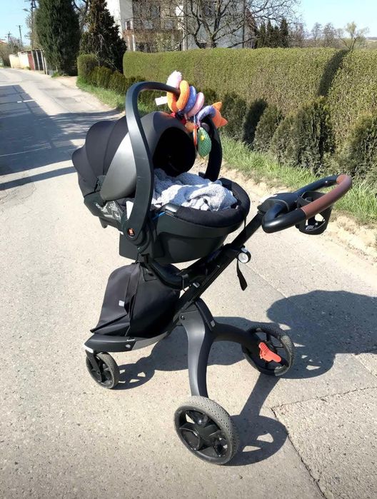Wózek stokke xplory z całym wyposażeniem