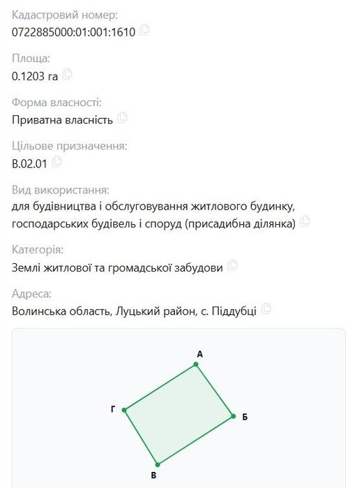 Продам земельну ділянку під забудову